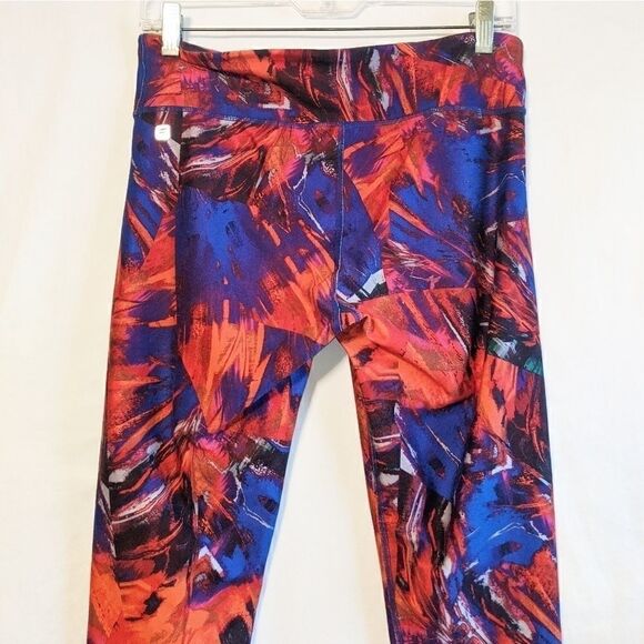 Fabletics Red Leggings in Fun Pattern! Size Small‎ - Picture 6 of 6